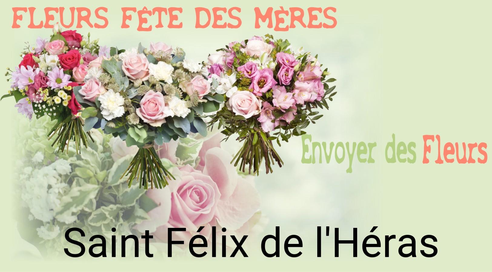 Bouquet de Fête des Mères livré à Saint-Félix-de-l'Héras